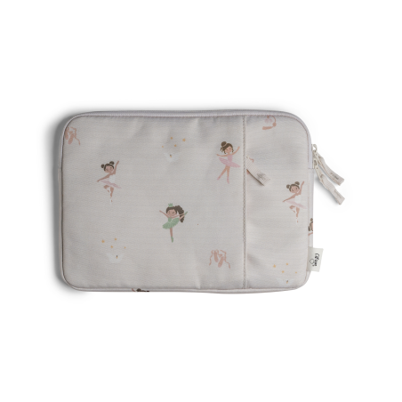 Citron iPad Sleeve with zipper - Ballerina