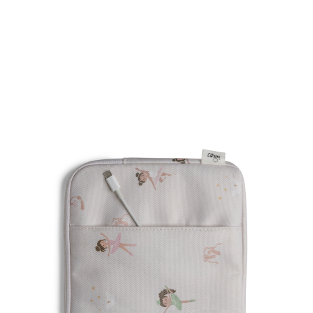 Citron iPad Sleeve with zipper - Ballerina