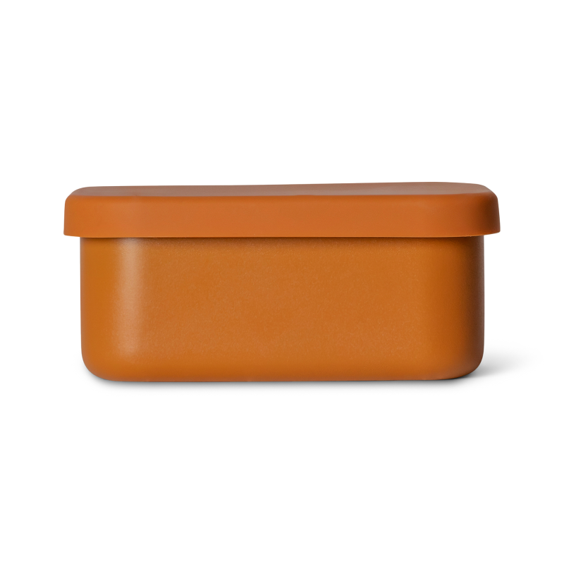 Citron Mini desiatový box, nerez - Caramel