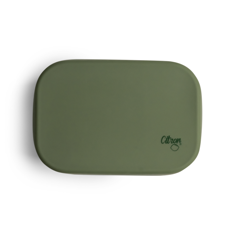 Citron Mini desiatový box, nerez - Green