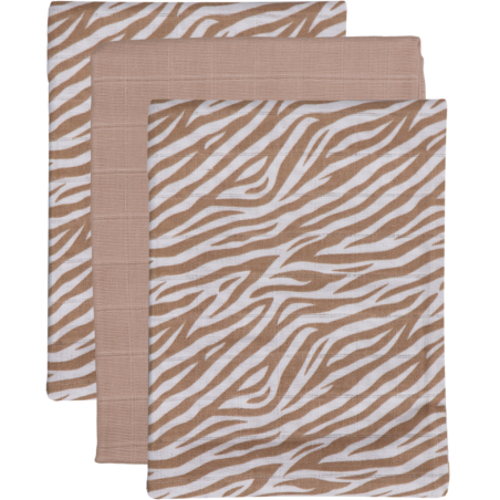 TRYCO Muslin diapers, 6pcs - Zebra