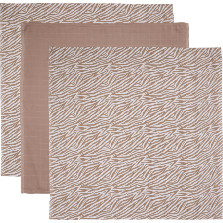 TRYCO Muslin diapers, 6pcs - Zebra