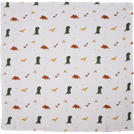 TRYCO Mušelínové plenky, 6ks - Dinosaur