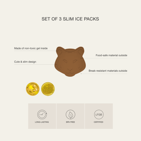 Citron Set chladicích vložek, 3ks - Vehicles