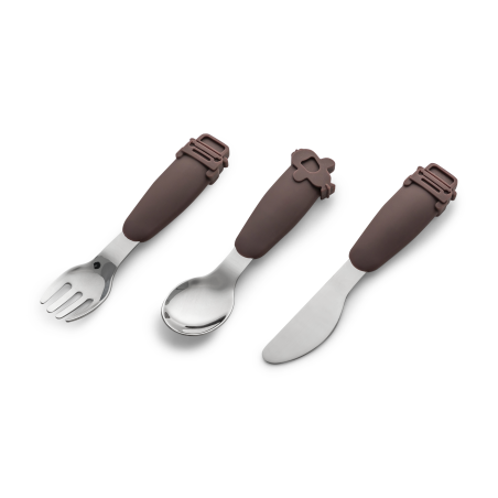 Citron Cutlery set with Pouch, stainless steel / silicone - Vehicles