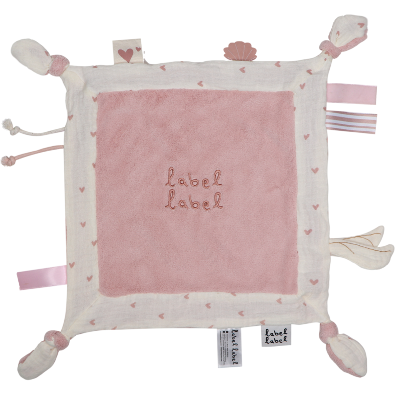 Label Label Maznáčik - Hearts Pink
