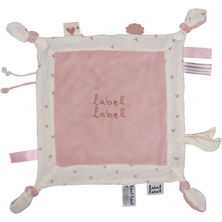 Label Label Maznáčik - Hearts Pink