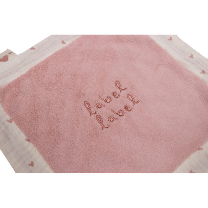 Label Label Maznáčik - Hearts Pink