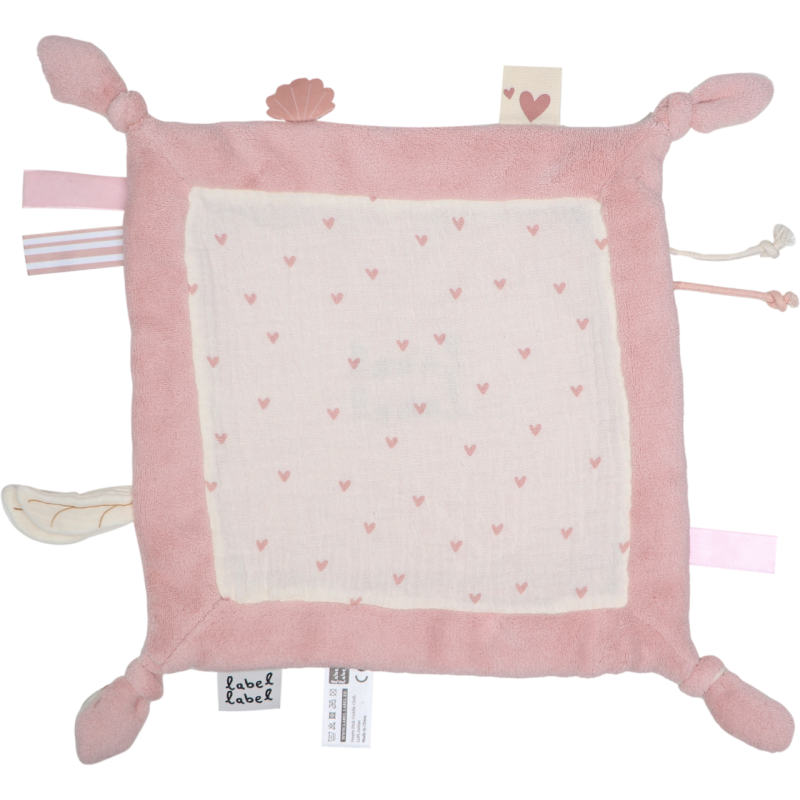 Label Label Maznáčik - Hearts Pink