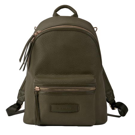 BabaBing Luca Vegan Leather Changing bag Olive
