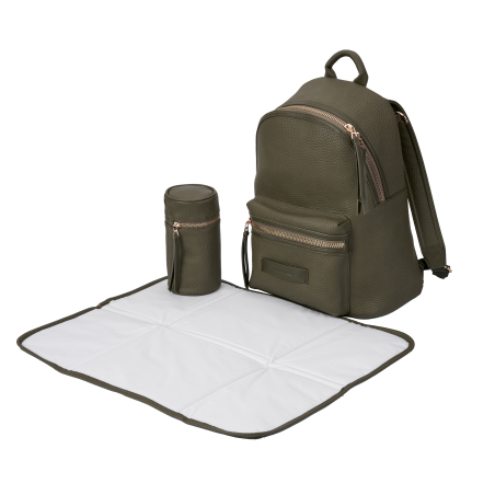 BabaBing Luca taška /batoh, veganská kůže, Olive