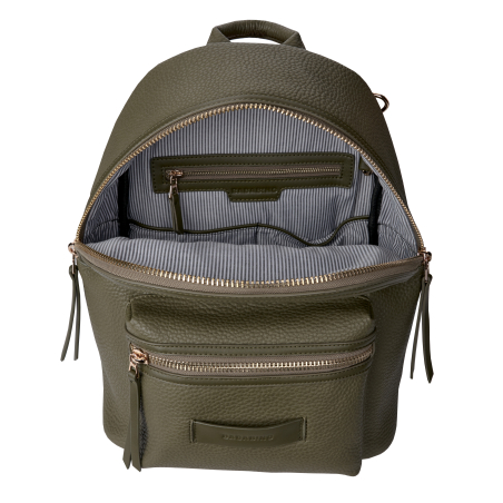 BabaBing Luca Vegan Leather Changing bag Olive