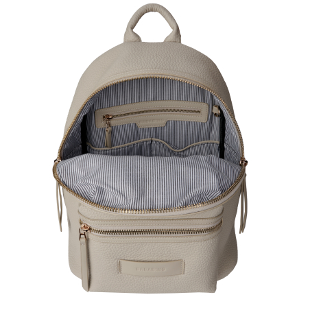 BabaBing Luca Vegan Leather Changing bag Sand