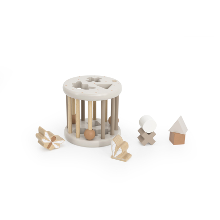 Label Label Oválná vkládačka tvarů, Nougat