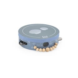 Label Label Wooden Tambourine - Blue