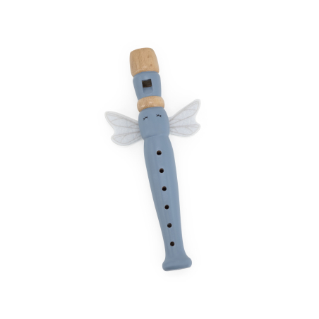 Label Label Wooden Flute - Blue