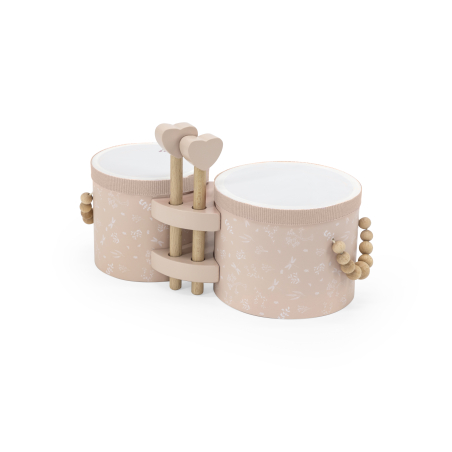 Label Label Wooden Bongos - Pink