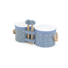 Label Label Wooden Bongos - Blue