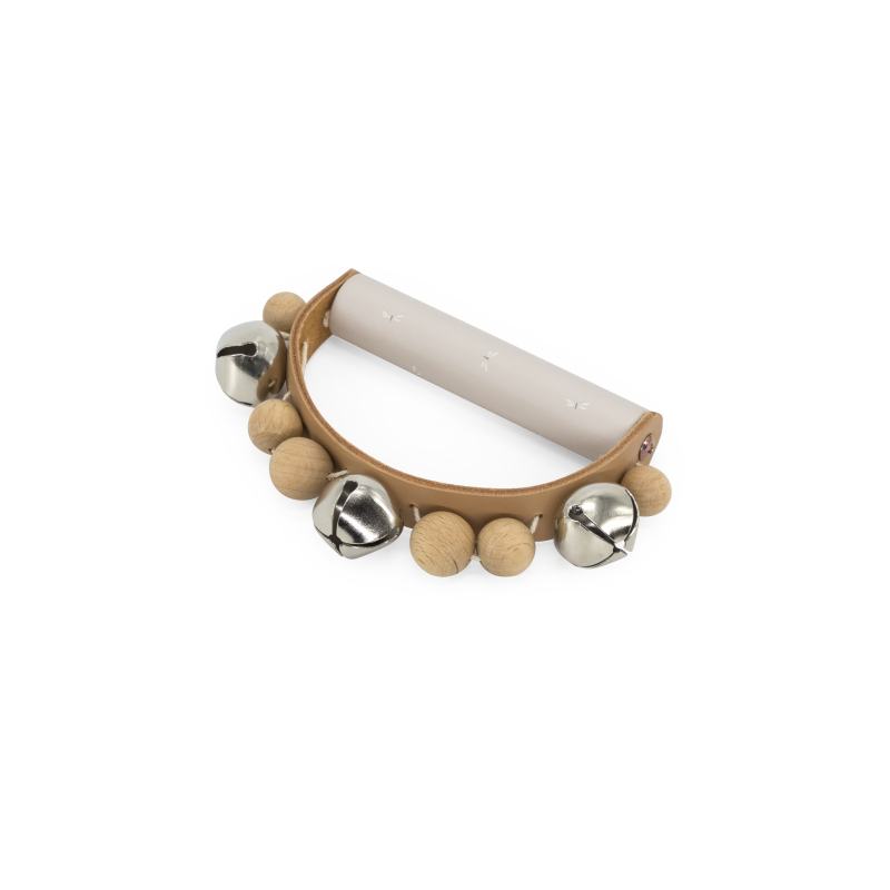 Label Label Wooden Rattle - Nougat