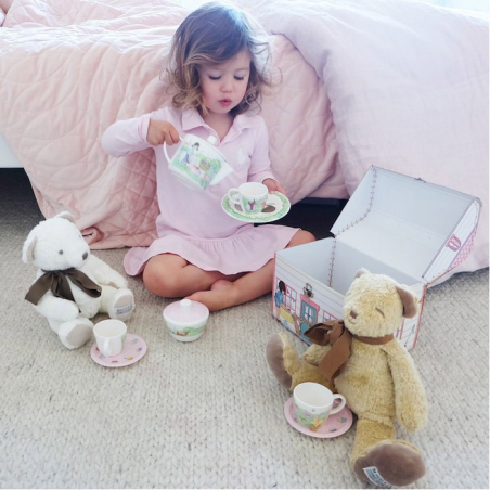 Maud n Lil Medvedík Edward, biely