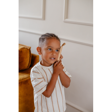 TRYCO Drevený mobilný telefón