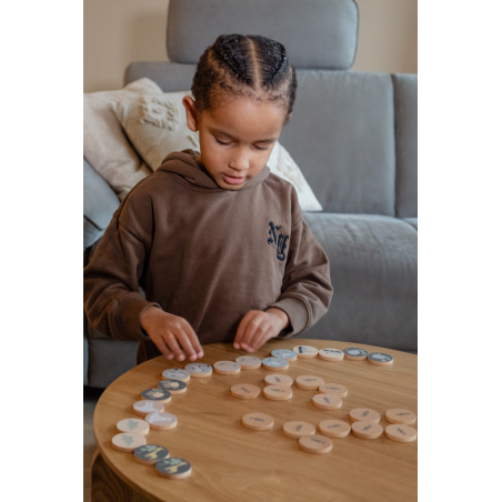 TRYCO Wooden Memory Game Jungle