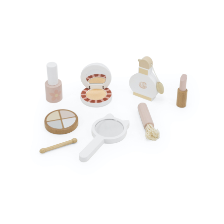 TRYCO Drevený make-up set