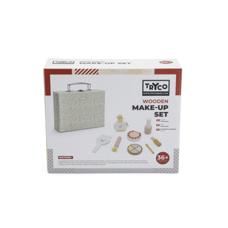 TRYCO Wooden Make up Set