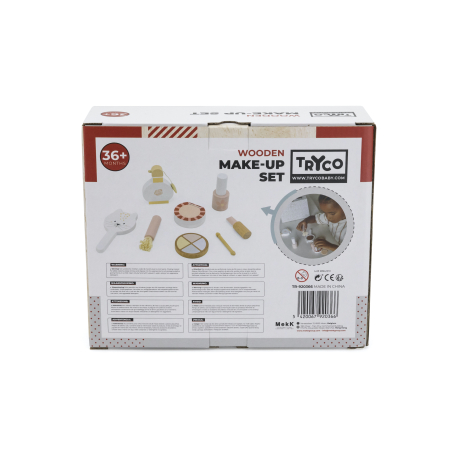 TRYCO Wooden Make up Set