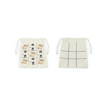 TRYCO Wooden Tic Tac Toe Pirate