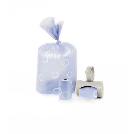 Ubbi Zásobník na pytlíky s poutkem, Gray