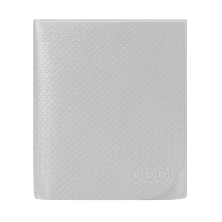 Ubbi Prebaľovacia podložka s puzdrom, Gray / White