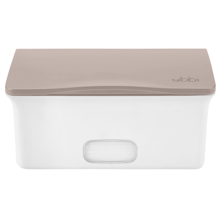 Ubbi Wipes dispenser, Taupe