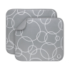 Ubbi Sušicí podložka z mikrovlákna 2ks, Gray