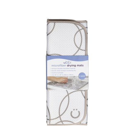 Ubbi Sušiaca podložka z mikrovlákna 2ks, Taupe