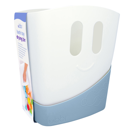 Ubbi Bath toy drying bin, Cloudy Blue