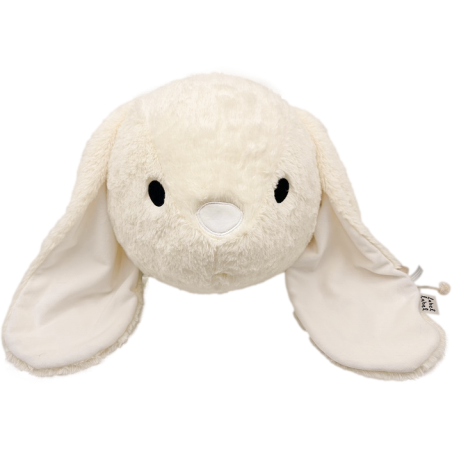 Label Label Wall decoration rabbit Rosa - Ivory
