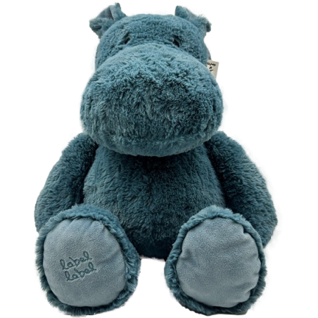 Label Label Hippo Harvey L - Blue