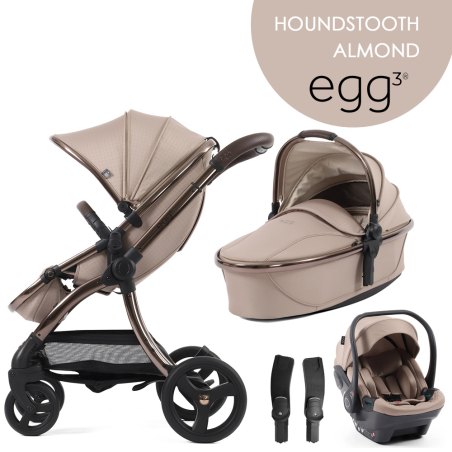 BabyStyle Egg3 package 4 in 1 - Houndstooth Almond 2025 - Special Edition
