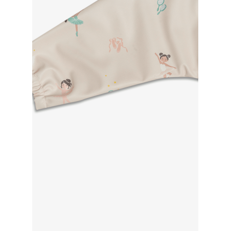 Citron Long Sleeve Bib - Ballerina