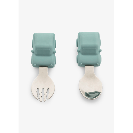 Citron Trénovacia lyžička a vidlička - Vehicles