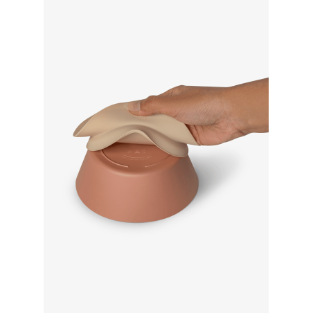 Citron Silicone Bowl Suction - Beige
