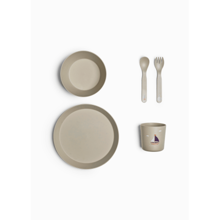 Citron Jídelní set z bio materiálu - Vehicles