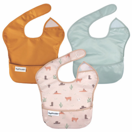 Tiny Twinkle Podbradník 3 ks - Cowboy Set