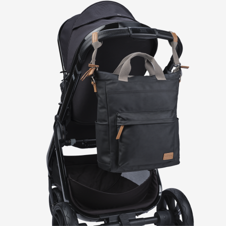 BabaBing DayTripper Pac přebalovací taška/ batoh, Black - NOVINKA