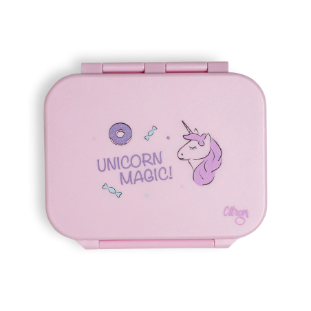 Citron Svačinový box Mini Tritan - Stormy Unicorn