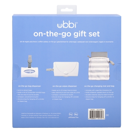 Ubbi Travel Gift Set