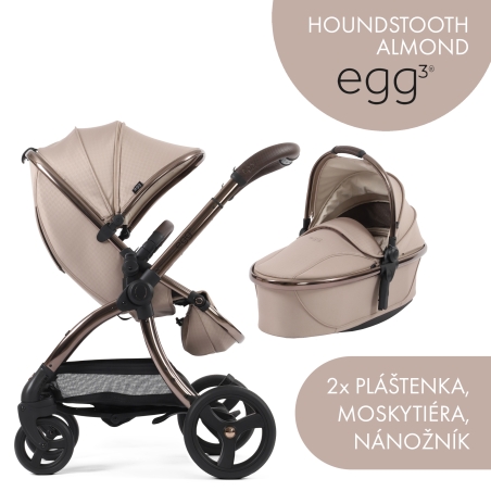 BabyStyle Egg3 package 2 in 1 - Houndstooth Almond 2025 - Special Edition