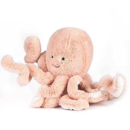 OB Designs Cove Octopus Pink Soft Toy 38 cm