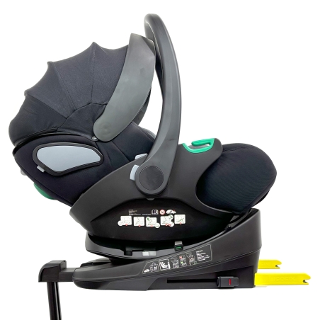 Cozy N Safe AVALON i-Size 360° autosedačka vr. ISOFIX bázy, Black/Grey 2025